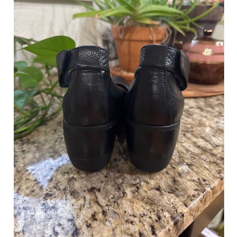 Clarks Wynnmere Fox Wedge Shoes Black Women's Size 8.5 M - Picture 3 of 11